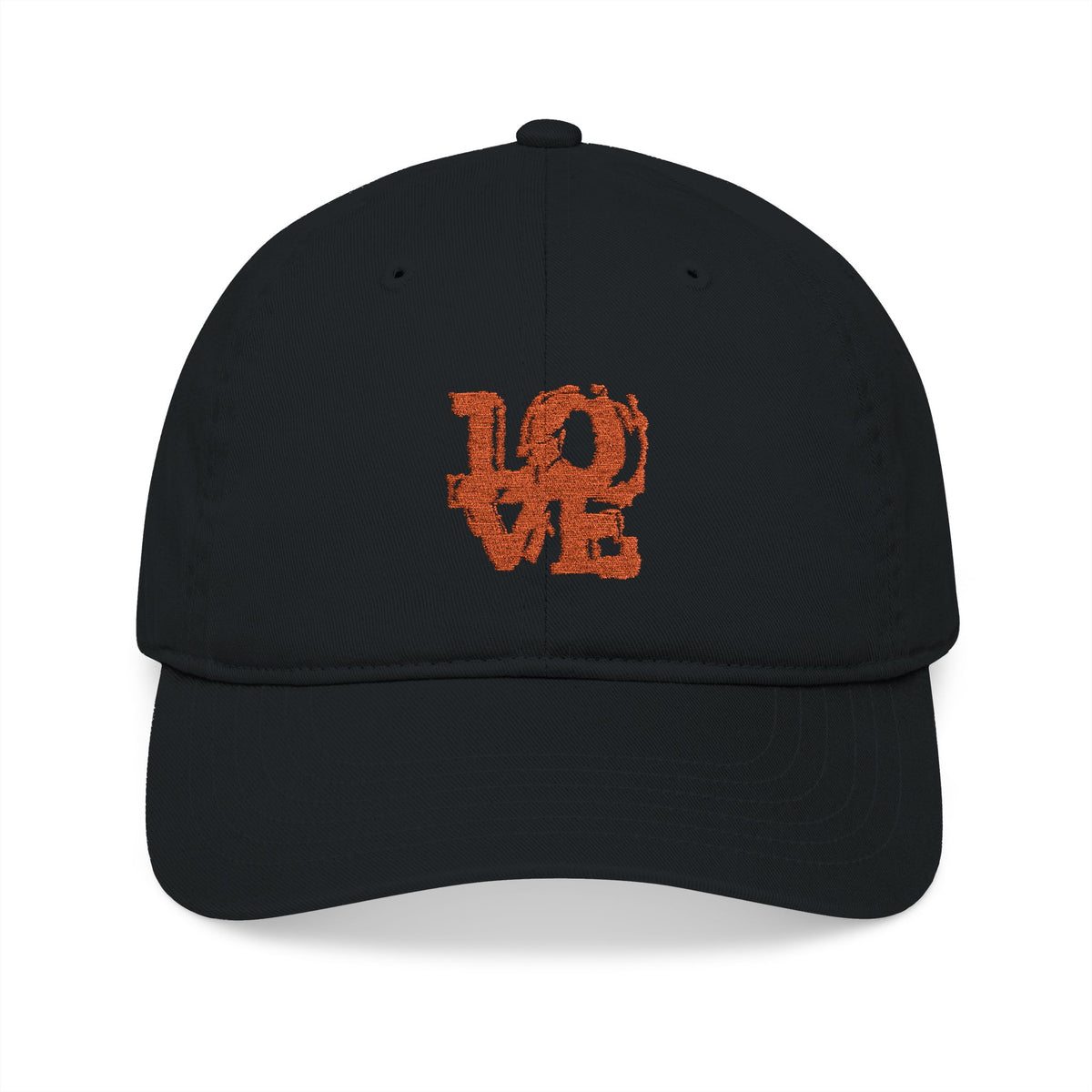 HEART ON BACK Small Heart Embroidery Baseball Cap | Organic Cotton
