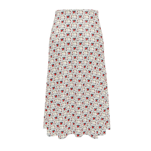 King of Hearts Midi Skirt